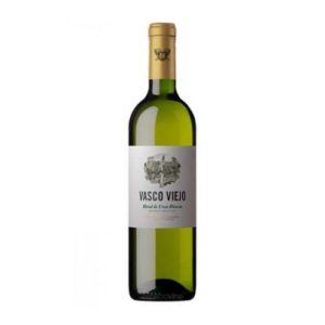 7036-Vino Blanco Vasco Viejo 750 cc x 6 un